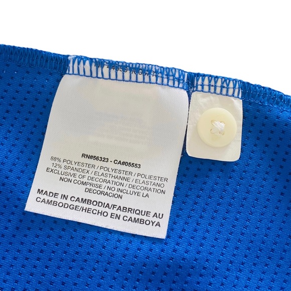 Blue NIKE GOLF Dri-Fit Sleeveless Collared Golf Shirt - Women’s M - Picture 9 of 12